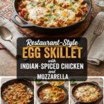 Homemade teriyaki breakfast bowl with mozzarella for Busy Weeknights