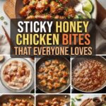 Quick Garlic Chicken Bites with Honey Glaze